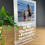 Personalised Grandad Gifts Custom Photo Plaque Birthday Fathers