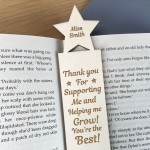 Teacher Gift Personalised Engraved Bookmark School Nursery Gift