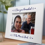 Grandad Gift Photo Frame Grandad Birthday Gift Fathers Day