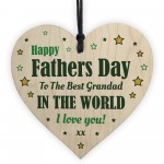 Fathers Day Gifts For Grandad Wood Heart Grandad Gifts For Him