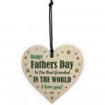 Fathers Day Gifts For Grandad Wood Heart Grandad Gifts For Him