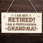 Funny Grandma Gifts Wooden Engraved Plaque Birthday Christmas