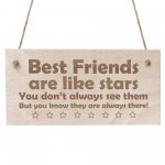 Friendship Sign Hanging Wood Sign Best Friend Gift Birthday Gift