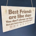 Friendship Sign Hanging Wood Sign Best Friend Gift Birthday Gift