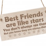 Friendship Sign Hanging Wood Sign Best Friend Gift Birthday Gift