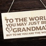 Gifts For Grandma Birthday Christmas Wood Sign Engraved Gifts