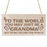 Gifts For Grandma Birthday Christmas Wood Sign Engraved Gifts