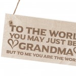 Gifts For Grandma Birthday Christmas Wood Sign Engraved Gifts