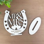 Just Married Wedding Gift For Couple Personalised Husband Wife