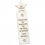 Engraved Bookmark Teacher Gifts For Men Women Personalised