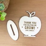 Teacher Gift Personalised Engraved Gift Apple Thank You Gift