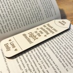 Wooden Bookmark Thank You Gift For Teacher School Nursery