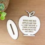 Teacher Gifts Cute School Nursery Leaving Gift Personalised