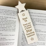 Wooden Bookmark Teaching Assistant Gift Thank You Gift For Him