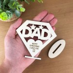 Christmas Gift For Dad Personalised Superhero Sign 