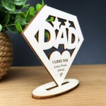 Dad Gift For Birthday Christmas Superhero Gift Personalised Sign