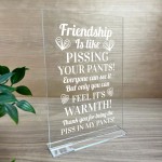 riendship Sign Funny Best Friend Birthday Christmas Gift Plaque