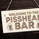 Funny HOME BAR SIGN Engraved Hanging Sign Bar Pub Signs