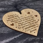 Soulmate Gifts Engraved Heart Anniversary Birthday Christmas