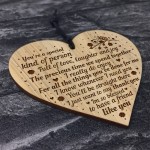 THANK YOU Gift For Best Friend Engraved Heart Friendship Gift