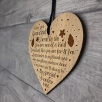 Thank You Grandad Gift LOVE Engraved Heart Grandad Birthday