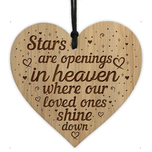 Memorial Hanging Engraved Plaque Family Gift Christmas Tree