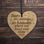 Memorial Hanging Engraved Plaque Family Gift Christmas Tree