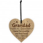 randad Gifts Engraved Heart Birthday Christmas Gift For Grandad