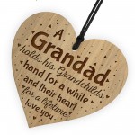 randad Gifts Engraved Heart Birthday Christmas Gift For Grandad