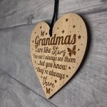 Thank You Gift For Grandma Engraved Heart Grandma Plaque