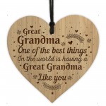 Great Grandma Plaque Thank You Gift Great Grandma Birthday Xmas