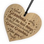 Great Grandma Plaque Thank You Gift Great Grandma Birthday Xmas