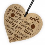 Mum Gift Cute Birthday Christmas Gift For Mum Engraved Heart