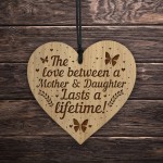 Special Mother And Daughter Plaque Gift For Mum Daughter