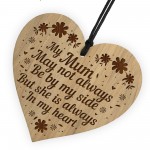 Mum Plaque Gift From Daughter Son Engraved Heart Birthday Xmas