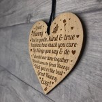 Thank You Great Nanny Gift Engraved Heart Grandparent Gifts