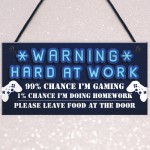 Gaming Door Signs Funny Gaming Accessories Birthday Gifts