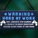 Gaming Door Signs Funny Gaming Accessories Birthday Gifts