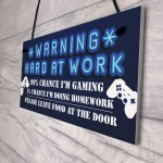 Gaming Door Signs Funny Gaming Accessories Birthday Gifts