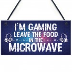 FUNNY Gaming Sign Hanging Wall Bedroom Sign Neon Effect