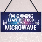 FUNNY Gaming Sign Hanging Wall Bedroom Sign Neon Effect