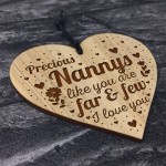 Gift for Nanny Wood Plaque Nanny Birthday Gifts Nanny Christmas