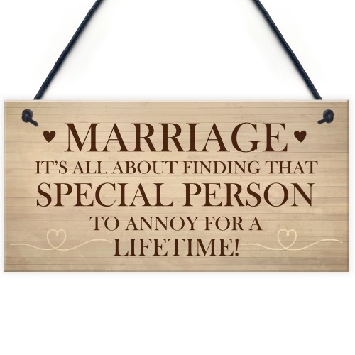 Marriage Gift For Husband Wife Funny Wedding Anniversary Gift