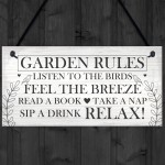 Garden Signs And Plaques For Outside Shabby Chic Wall Door Shed