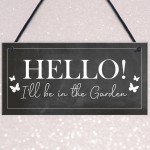 Garden Sign Novelty Garden Plaque Summer House Sign Garden Shed