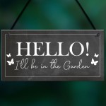 Garden Sign Novelty Garden Plaque Summer House Sign Garden Shed