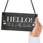 Garden Sign Novelty Garden Plaque Summer House Sign Garden Shed