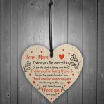 Thank You Mum Beautiful Handmade Keepsake Best Mum Gift