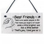 Thank You Best Friend Gift FRIENDSHIP SIGN For Best Friend