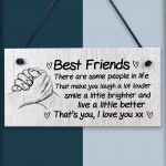 Thank You Best Friend Gift FRIENDSHIP SIGN For Best Friend